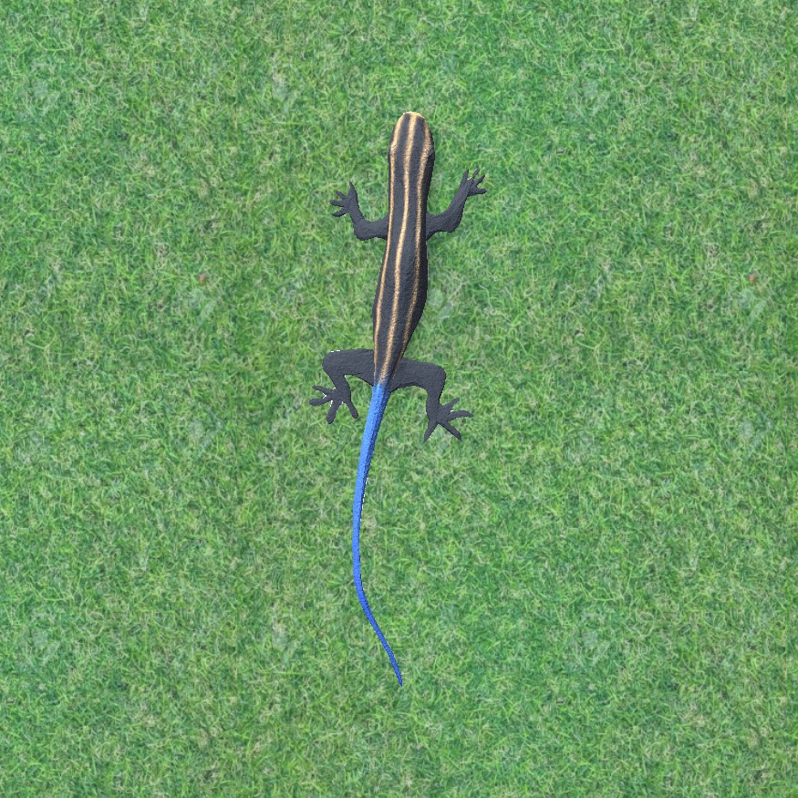 トカゲ 3Dモデル 無料/Lizard 3D model free/Blender fbx