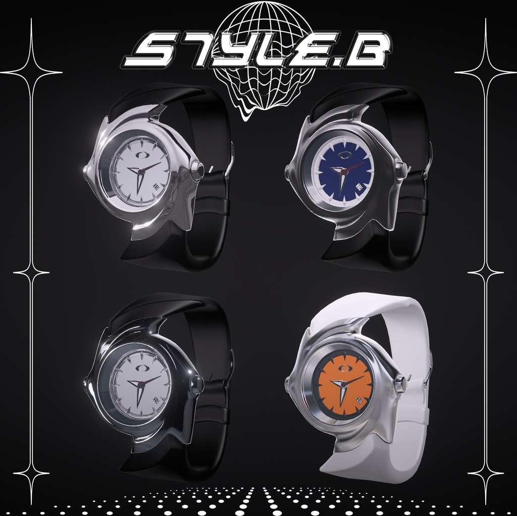 VTG watch package 腕時計3Dモデル