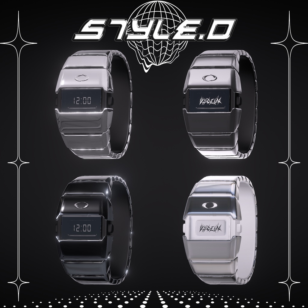 VTG watch package 腕時計3Dモデル