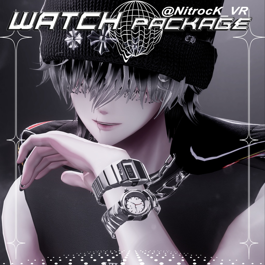 VTG watch package 腕時計3Dモデル