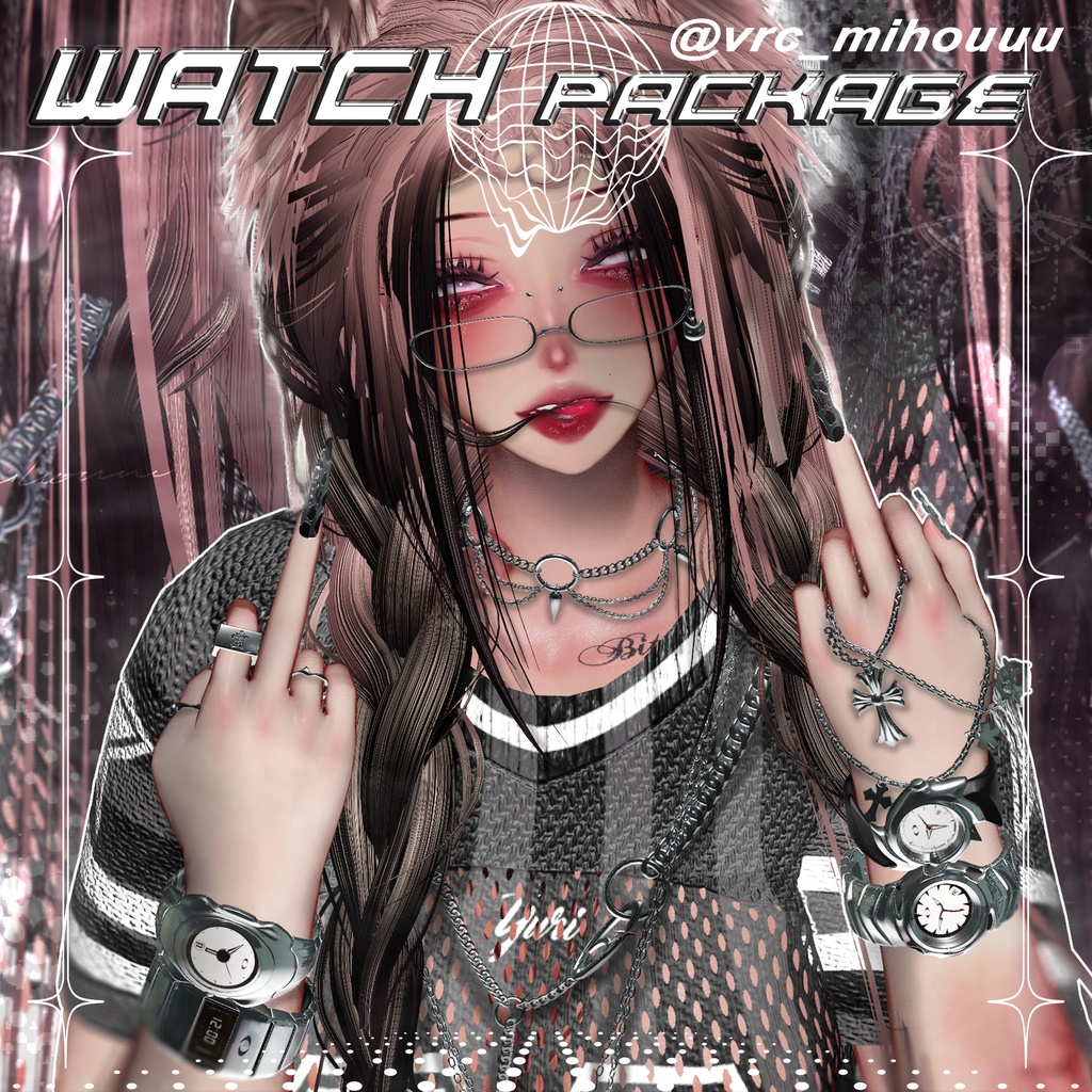 VTG watch package 腕時計3Dモデル