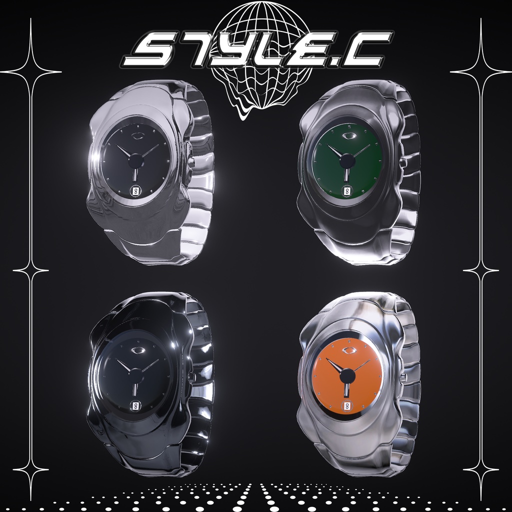 VTG watch package 腕時計3Dモデル