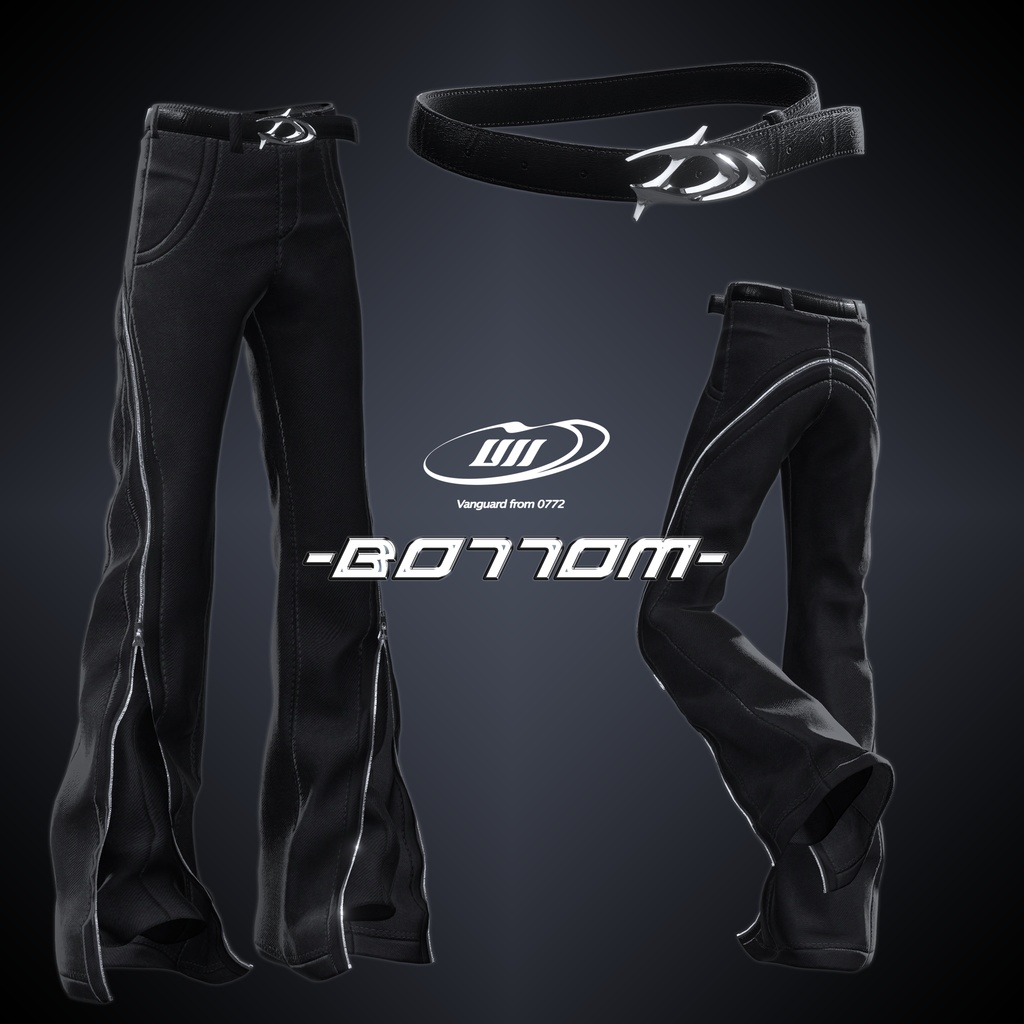 【Cleanfit suit】 水瀬Minase対応 3D衣装セット