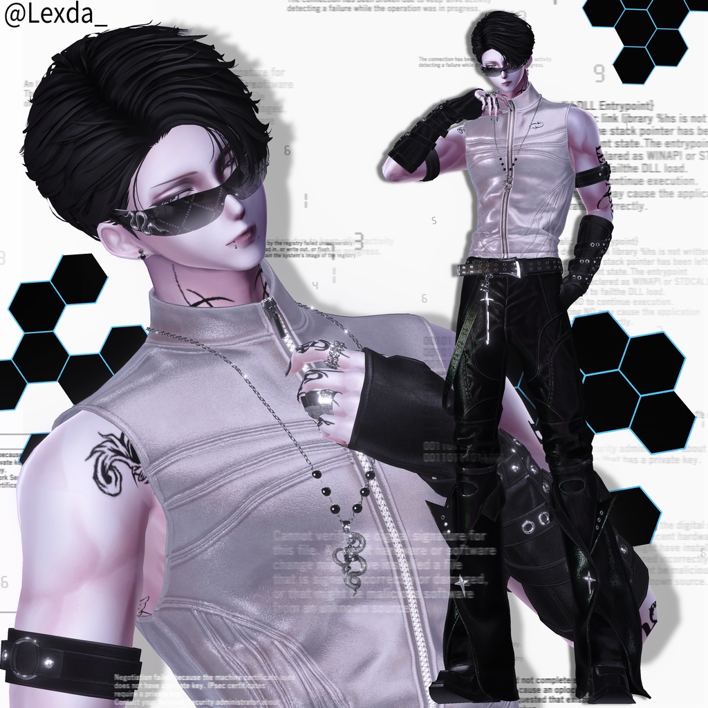 【Silent Sword】 3D衣装セット