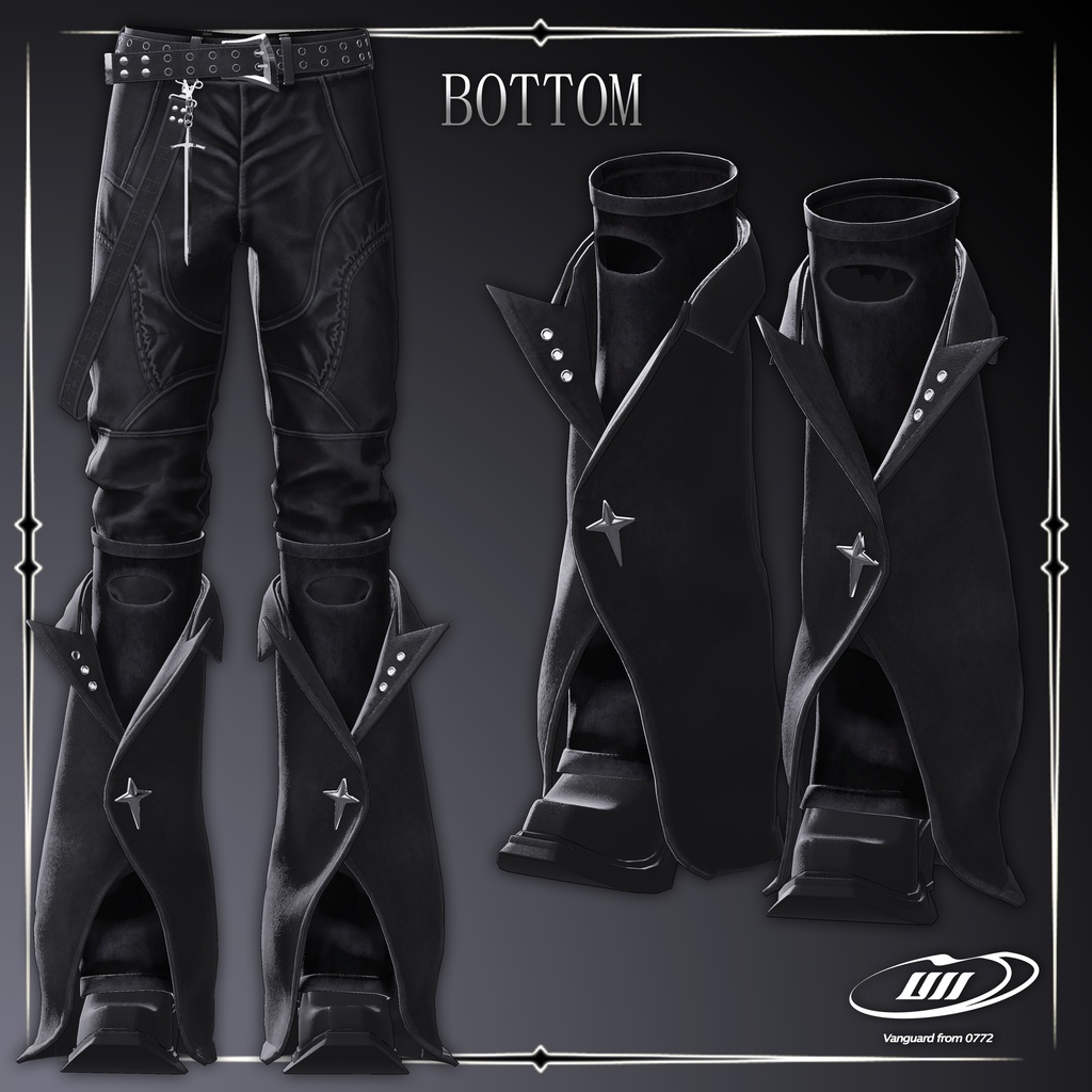 【Silent Sword】 3D衣装セット