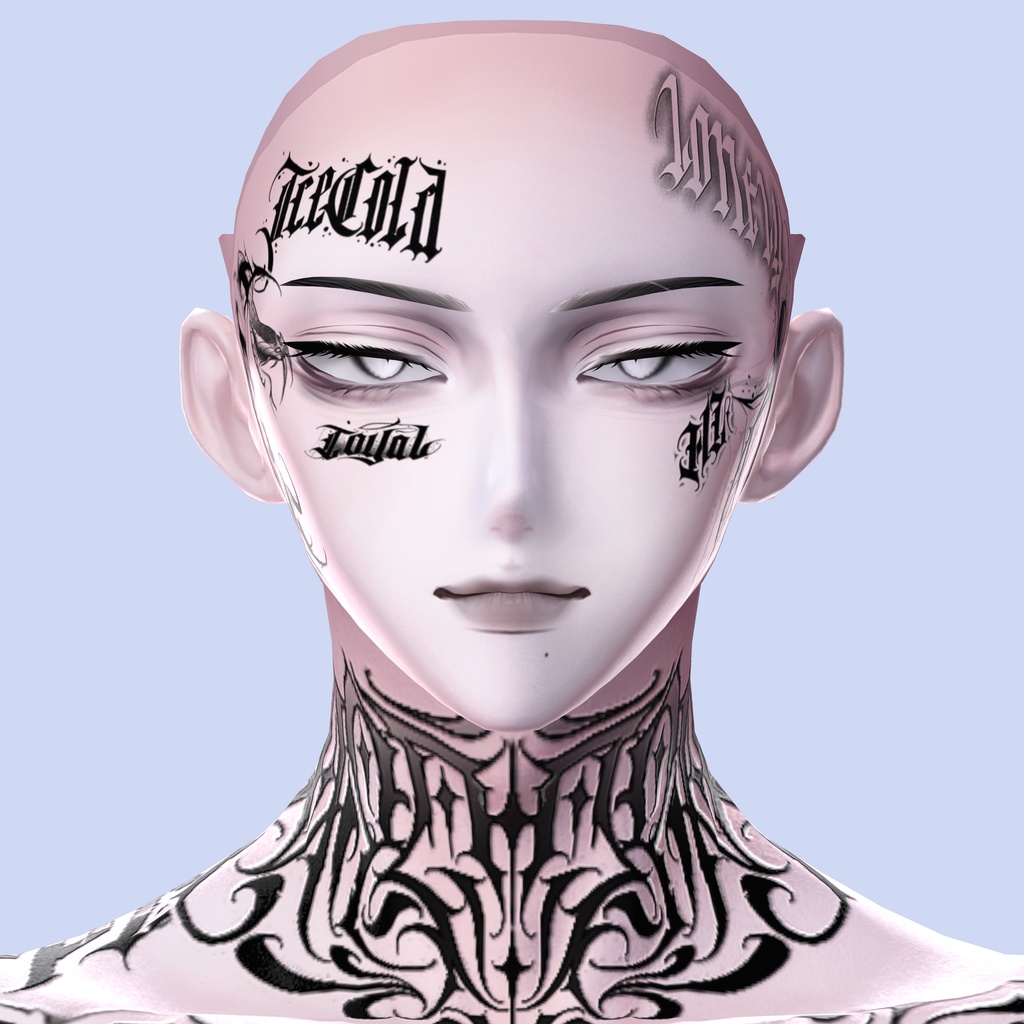 【Viv tattoo S2】 4K Tattoo texture for Minase