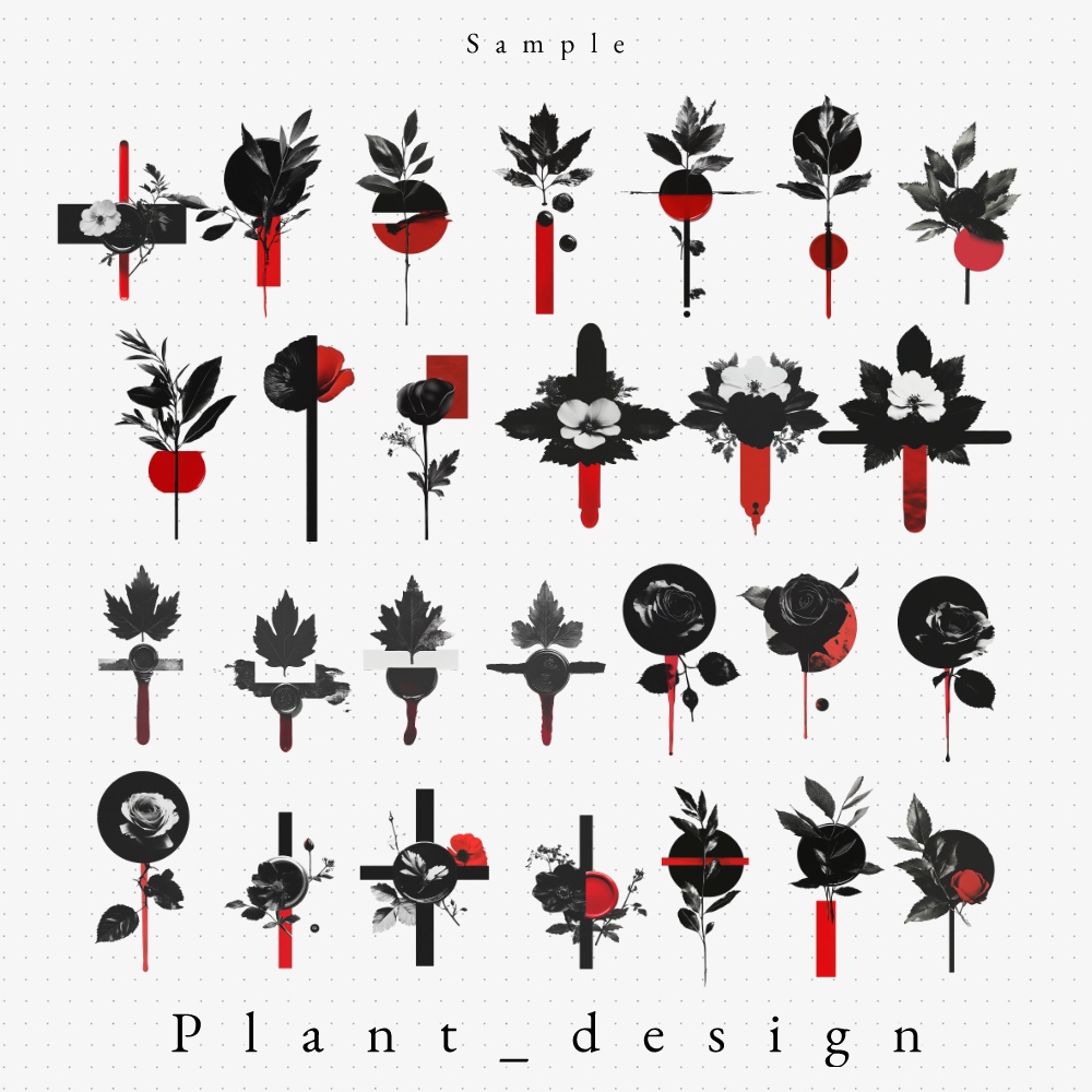 〖無料有〗素材集║花食植物〖PNG素材〗