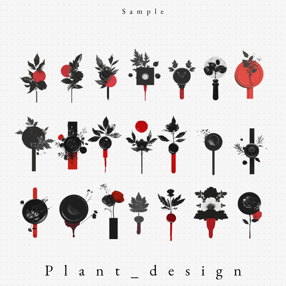 〖無料有〗素材集║花食植物〖PNG素材〗