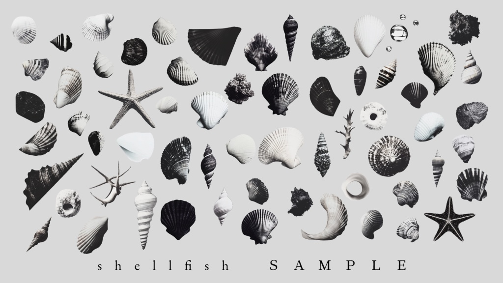 〖無料有/全95種〗素材集║海触記録〖PNG素材〗