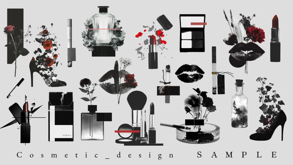 〖無料有/全40種〗素材集║酔彩封記〖PNG素材〗