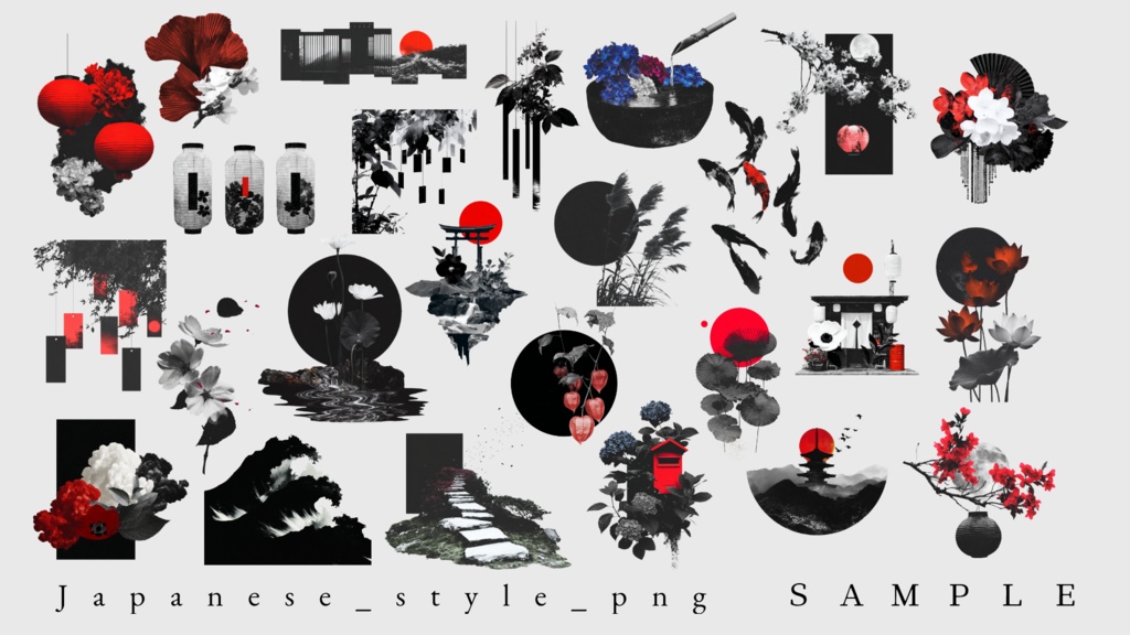 〖無料有〗素材集║籠灯百景〖GIF・APNG・WEBP/PNG〗