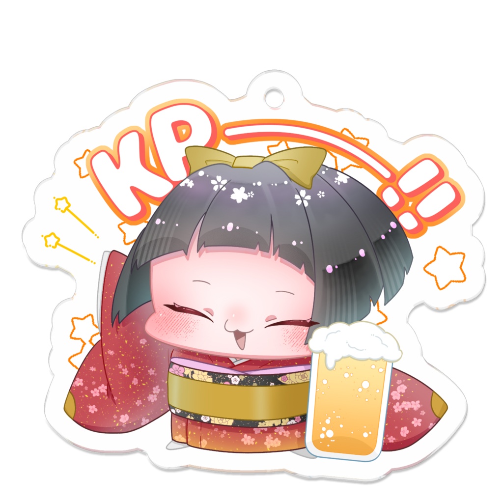 ちびぼこちアクキー(KP!)