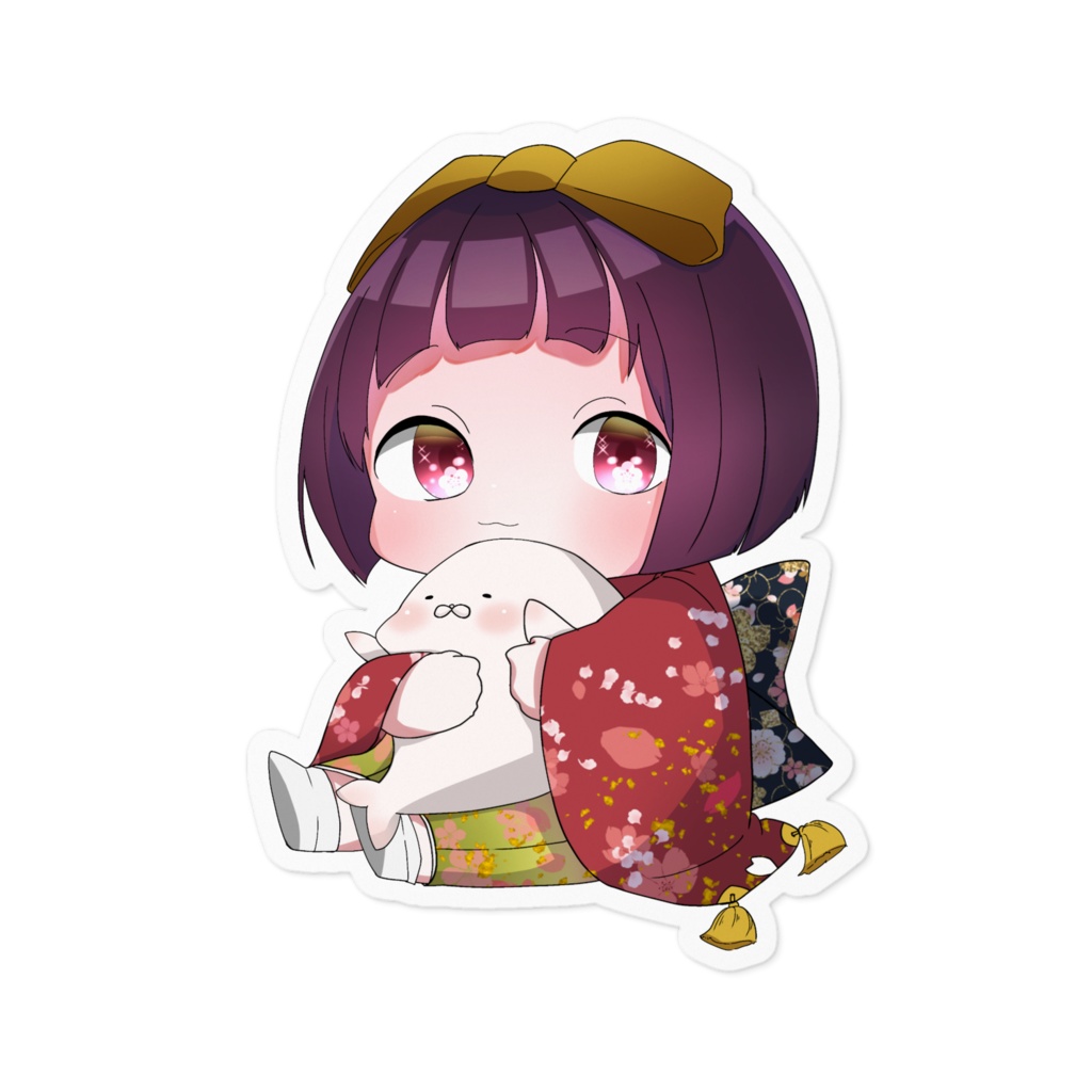 ちびぼこちステッカー(恒常衣装)