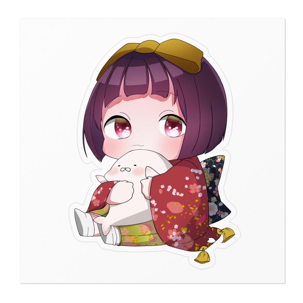 ちびぼこちステッカー(恒常衣装)