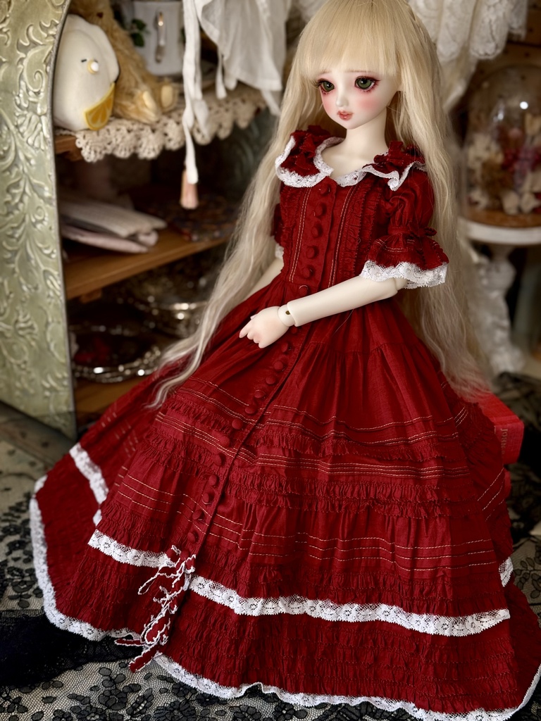 【60cm】燕脂のワンピース