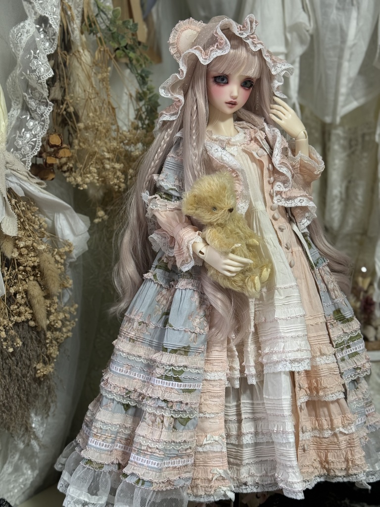 【60cm】ライラックのワンピース