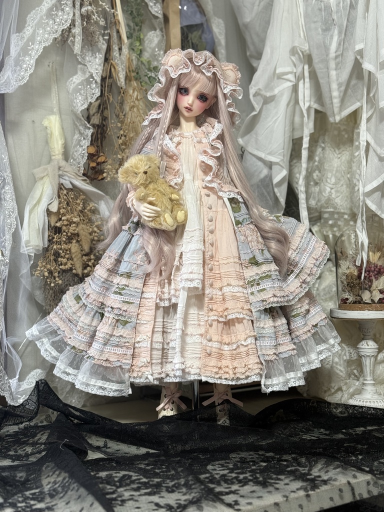 【60cm】ライラックのワンピース