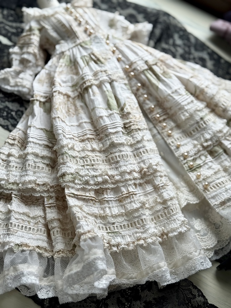 【60cm】ライラックのワンピース