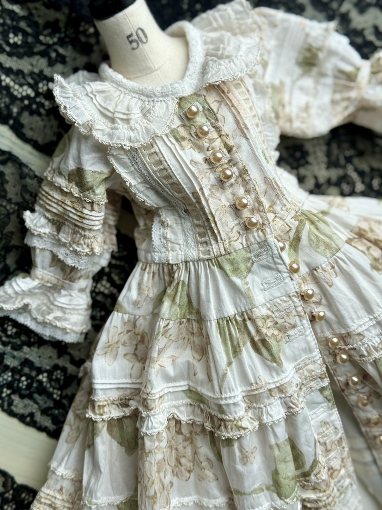 【60cm】ライラックのワンピース