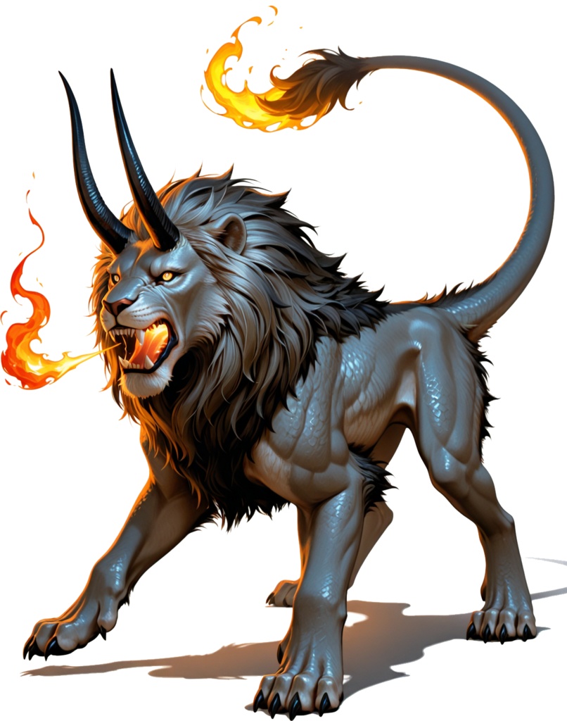 幻獣・海獣コレクション63点パック - 背景透過済み高品質素材集