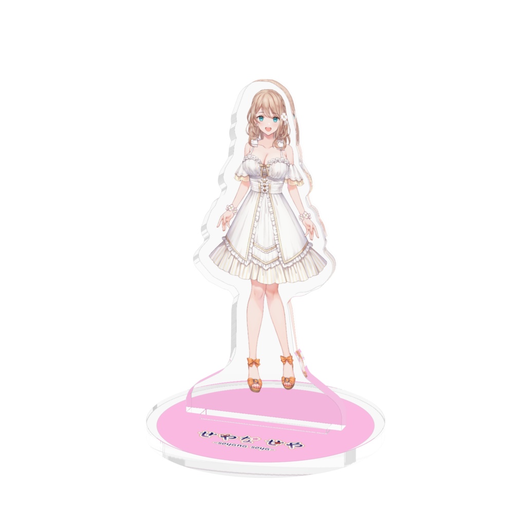 せやなせや白ワンピースアクリルフィギュア小