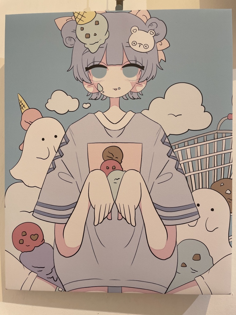 夏の終わり  F3キャンバスプリント