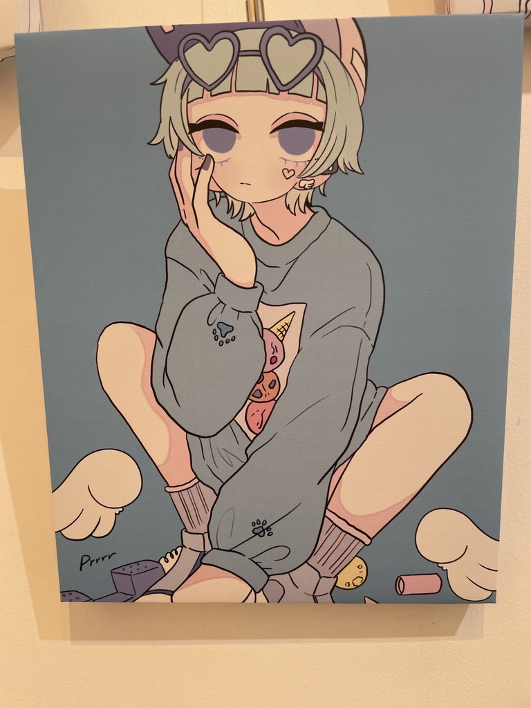 天使  キャンバスプリント