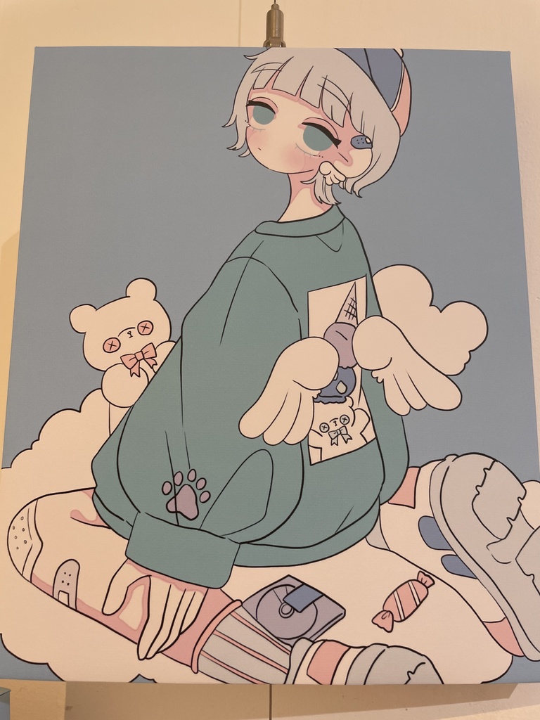 雲  キャンバスプリント