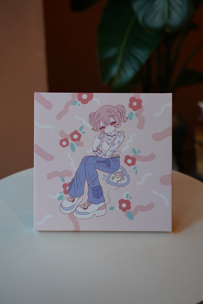 キャンバスプリント お花