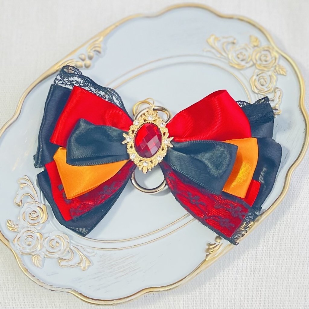 キャラクターモチーフ リボンバッグチャーム