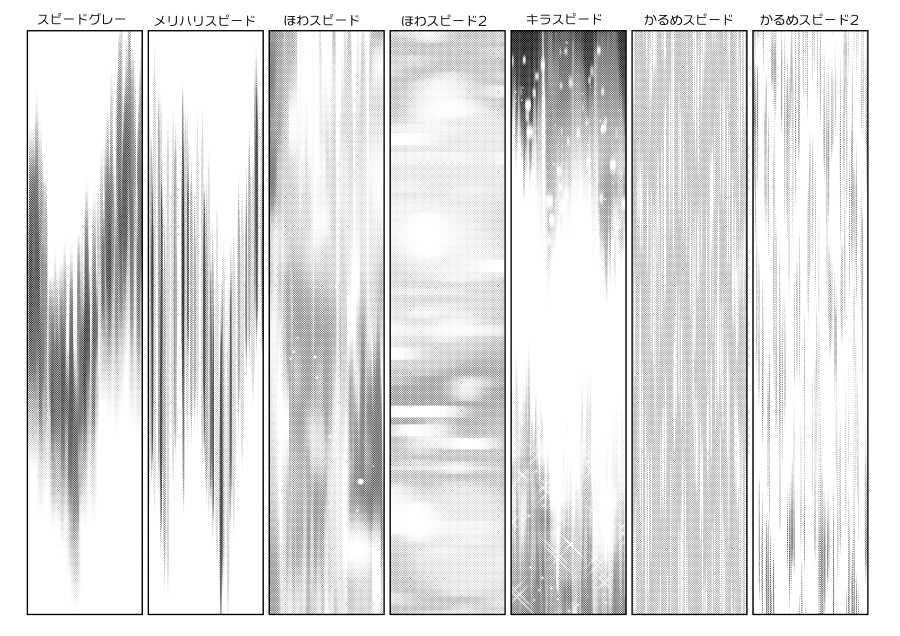 スピードトーン集