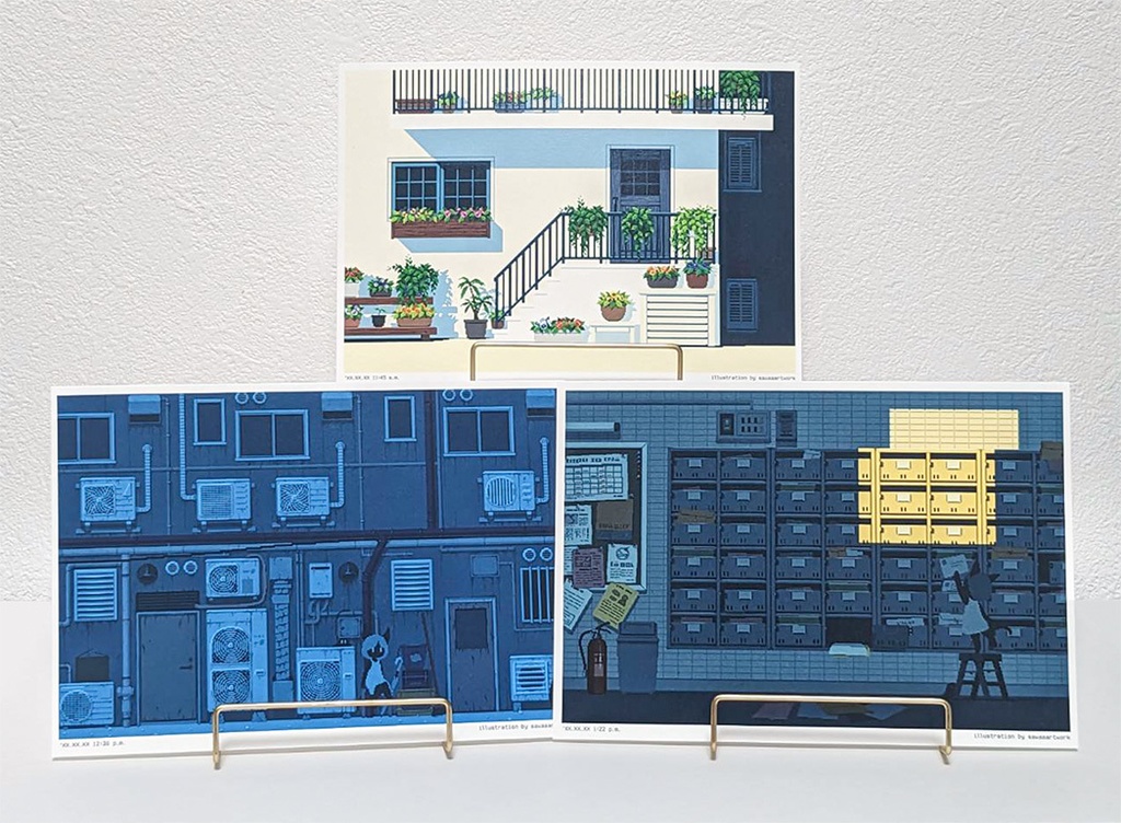 B6ポストカード6種類