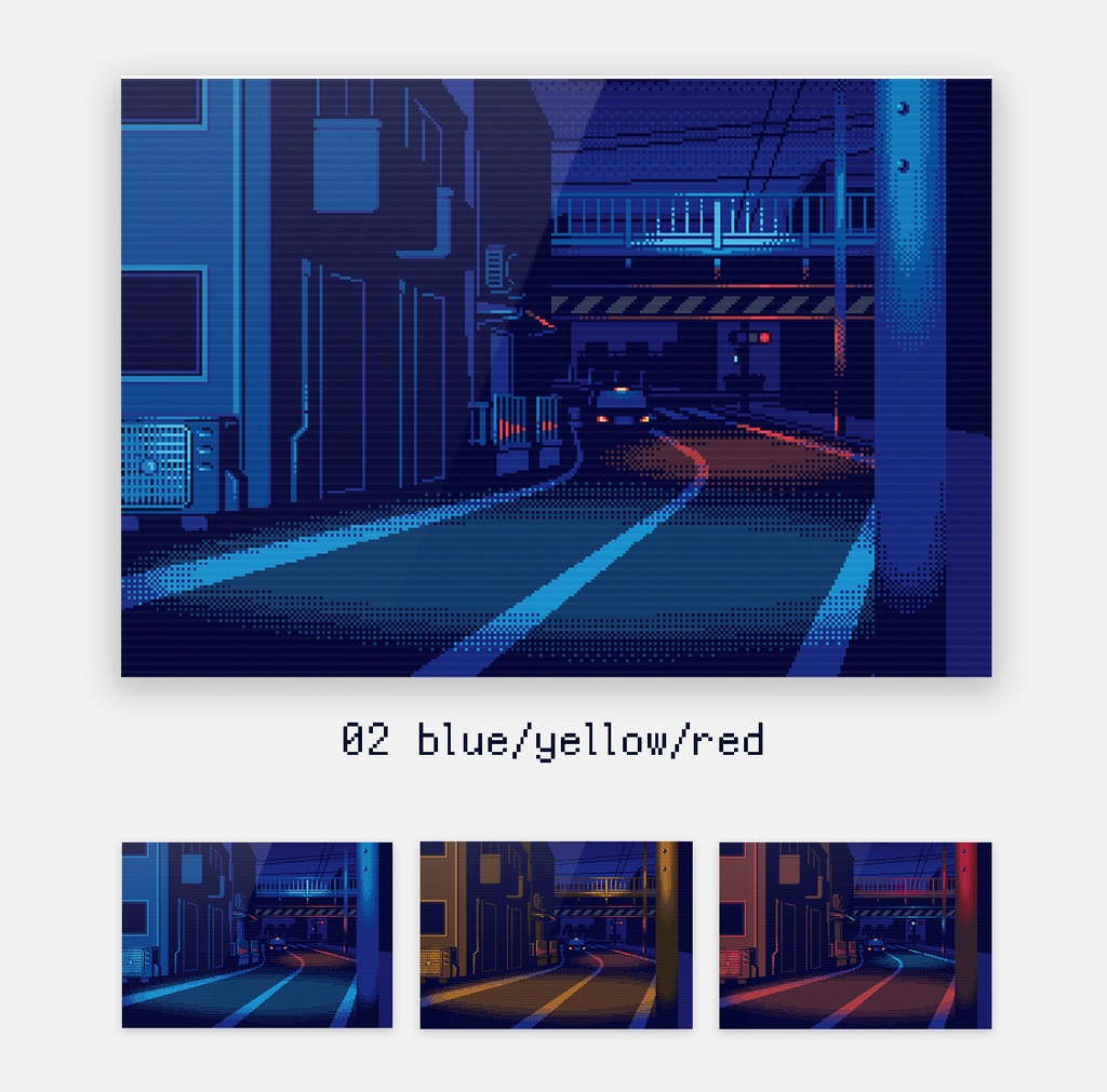 動くポストカード(レンチキュラー)2種類