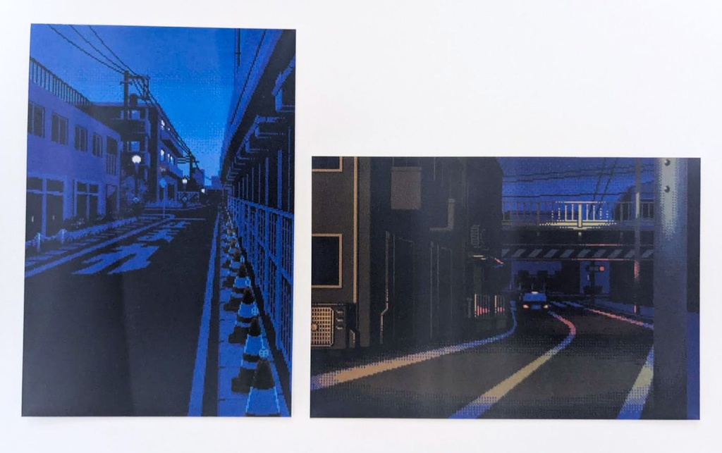 動くポストカード(レンチキュラー)2種類