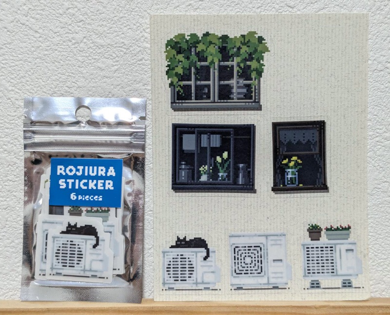 路地裏ステッカー(6枚セット)