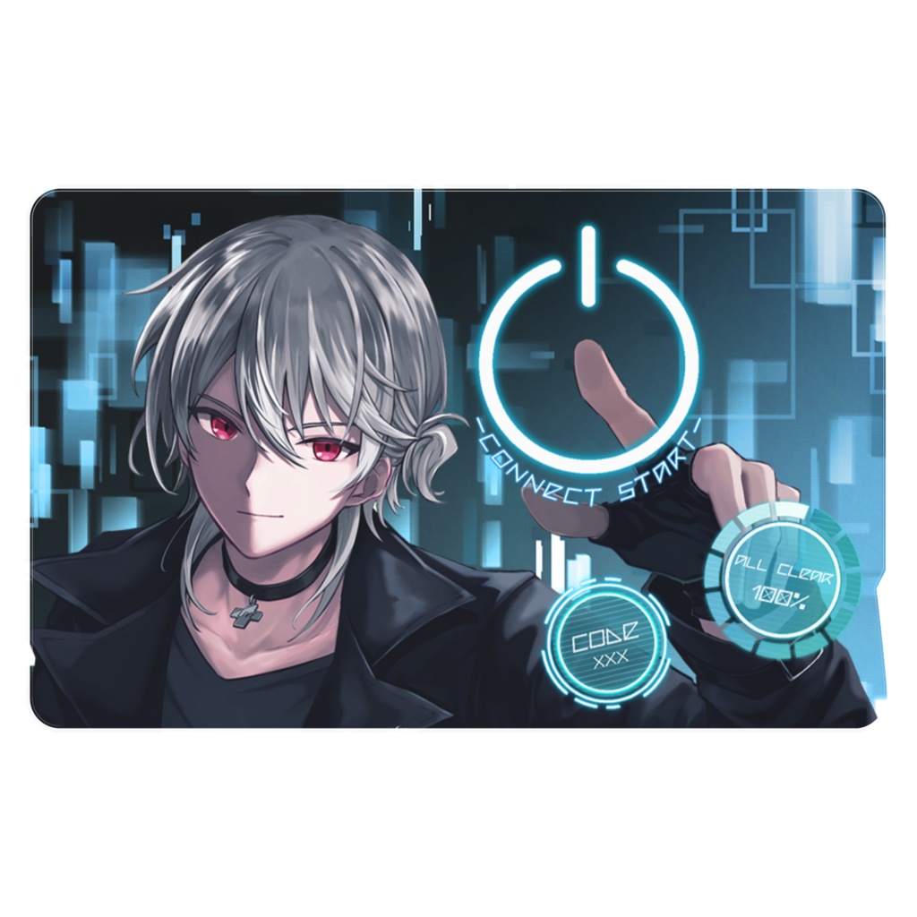 【全8種】ICカードステッカー 絶体絶命少女