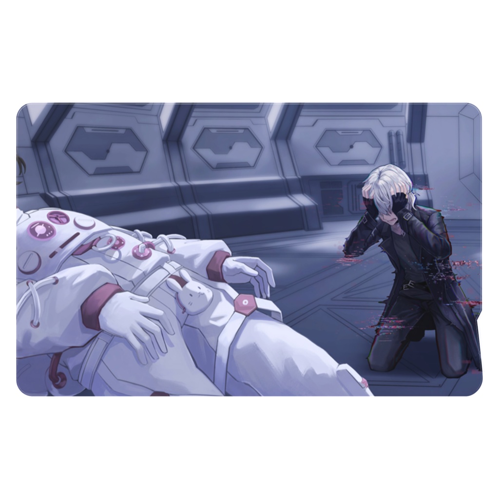 【全8種】ICカードステッカー 絶体絶命少女