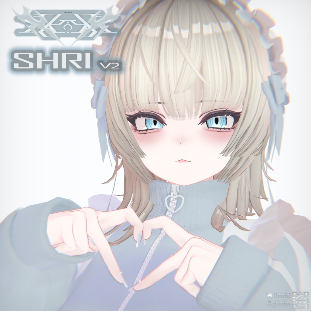 オリジナル3Dモデル「SHRI/しゅり」Ver.2.2+1.0