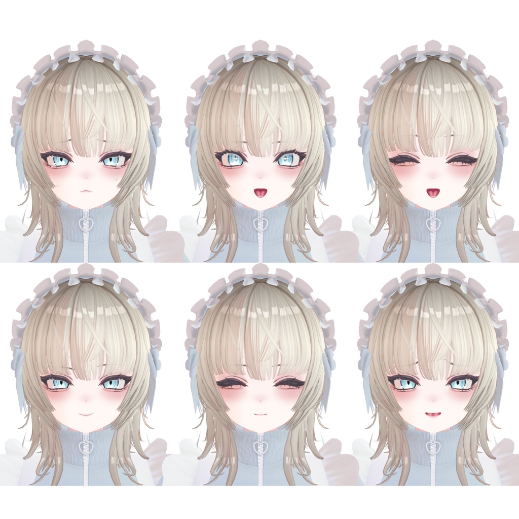 オリジナル3Dモデル「SHRI/しゅり」Ver.2.3+1.1