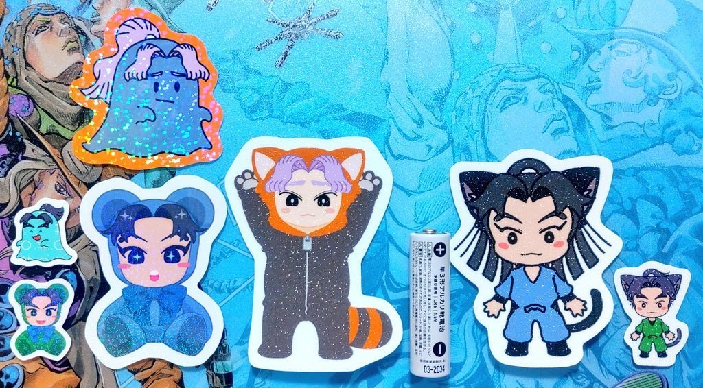 ●【忍たま】ステッカー各種(きぐるみ)