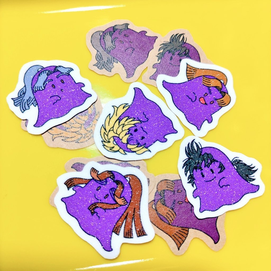 ●【忍たま】フレークシールセット各種