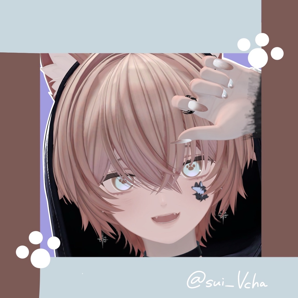 【kuuta対応】EyeTextures&Face paint -Animal eye-