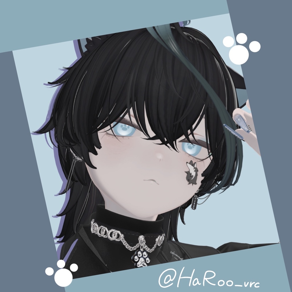 【kuuta対応】EyeTextures&Face paint -Animal eye-