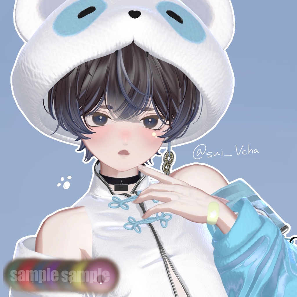 【kuuta対応】Makeup&EyeTextures - pale_sky