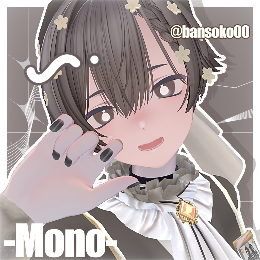 【kuuta対応】Makeup&EyeTextures - Mono