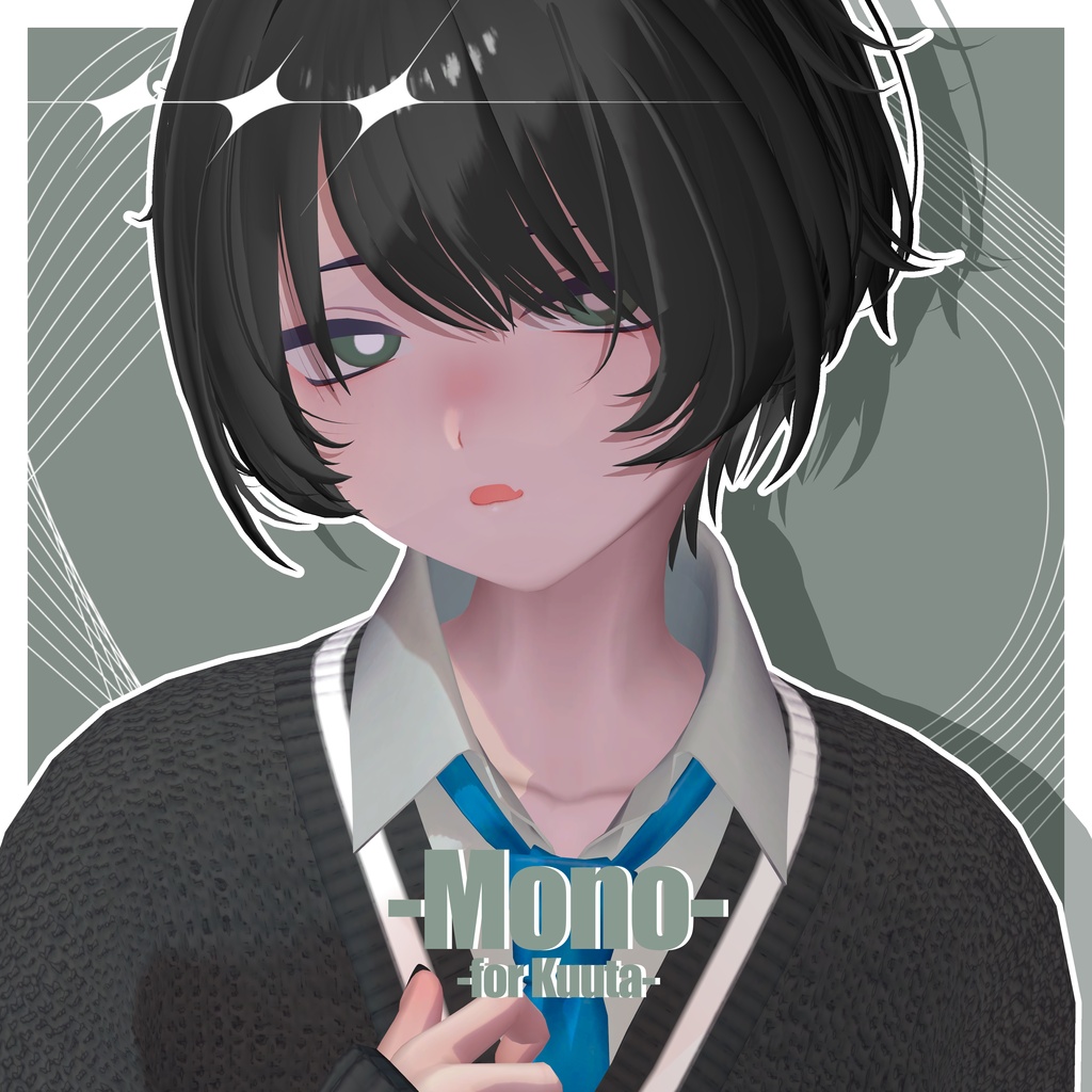 【kuuta対応】Makeup&EyeTextures - Mono