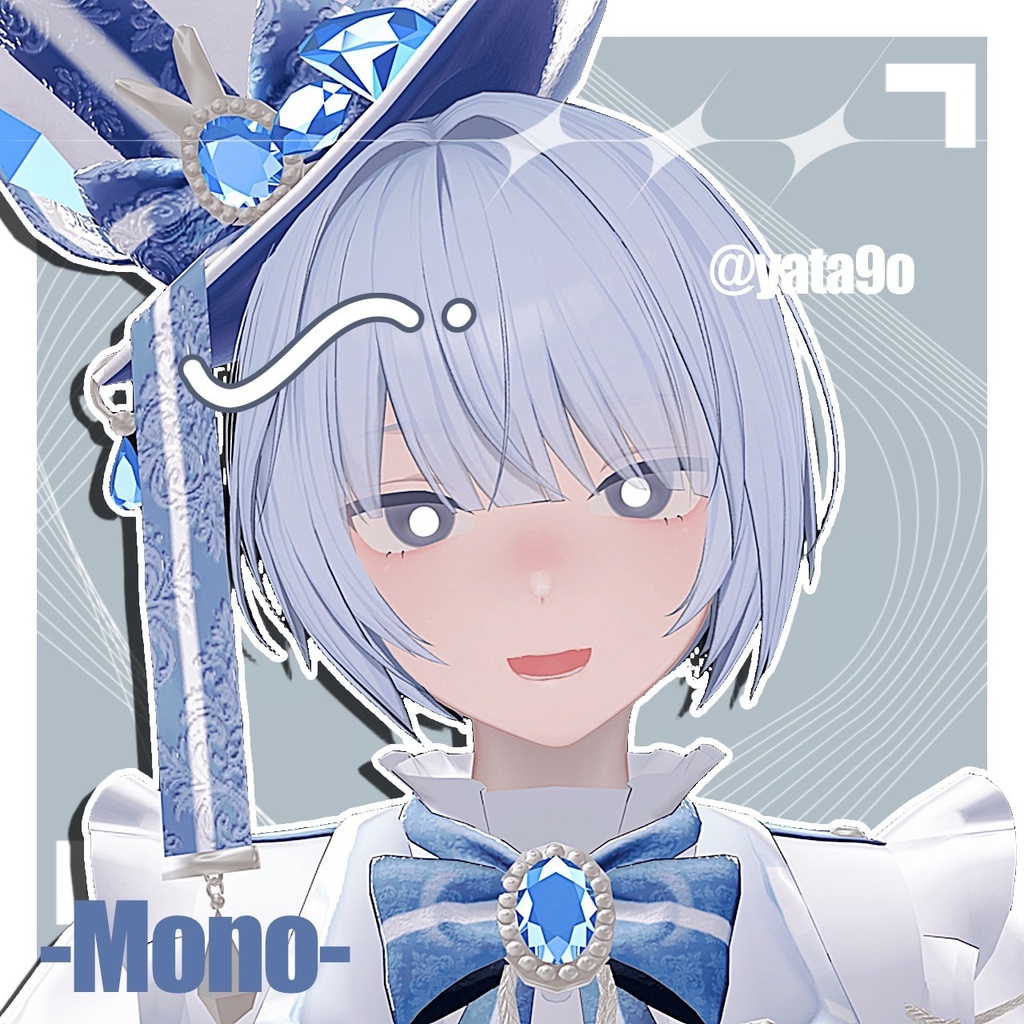 【kuuta対応】Makeup&EyeTextures - Mono