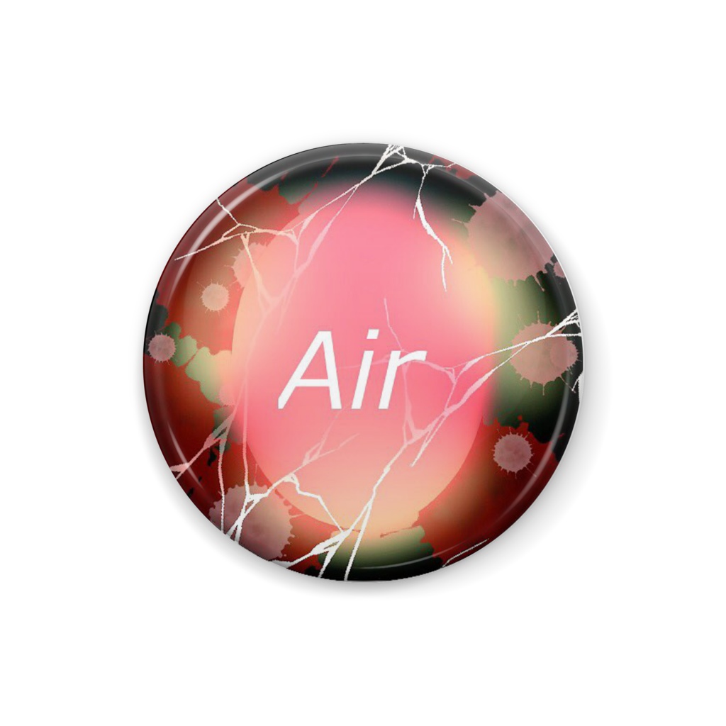 【ツイキャス100人突破記念!!】えあくん缶バッチ!