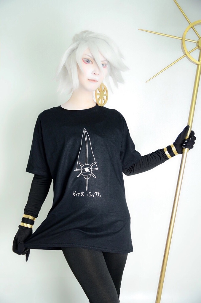 ゆるゆるほうぐTシャツ_ヴァサヴィ・シャクティ黒