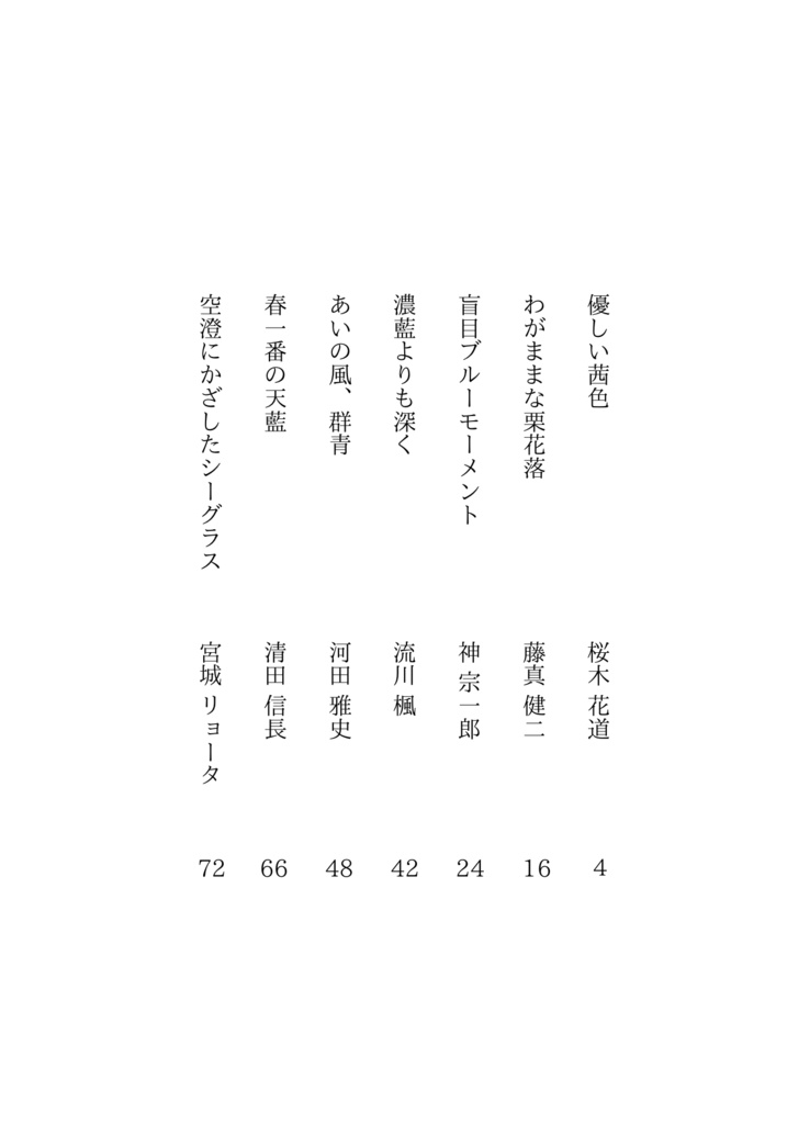 【SD夢小説】空澄(全年齢オールキャラ短編)